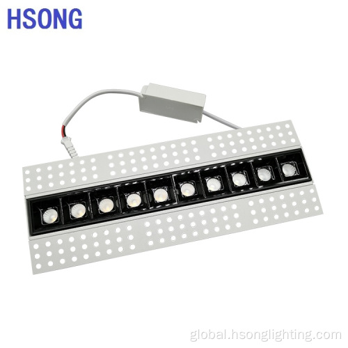 10W Suspended Linear Led Lighting 10w LED linear light Grille Light Factory